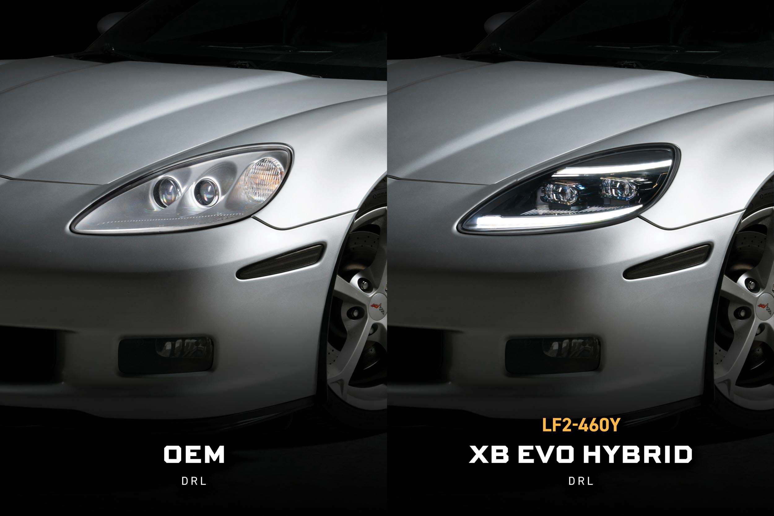 EVO ライト LF2-460Y | Morimoto XB Evo Hybrid LED Headlights for 05-13